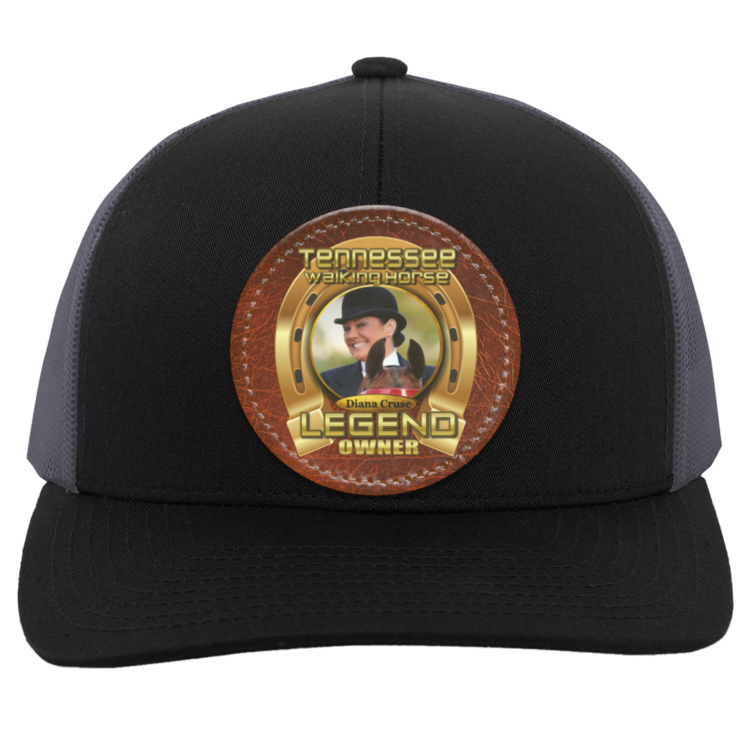 DIANA CRUSE (TWH LEGENDS) HAT 104C Trucker Snap Back - Patch
