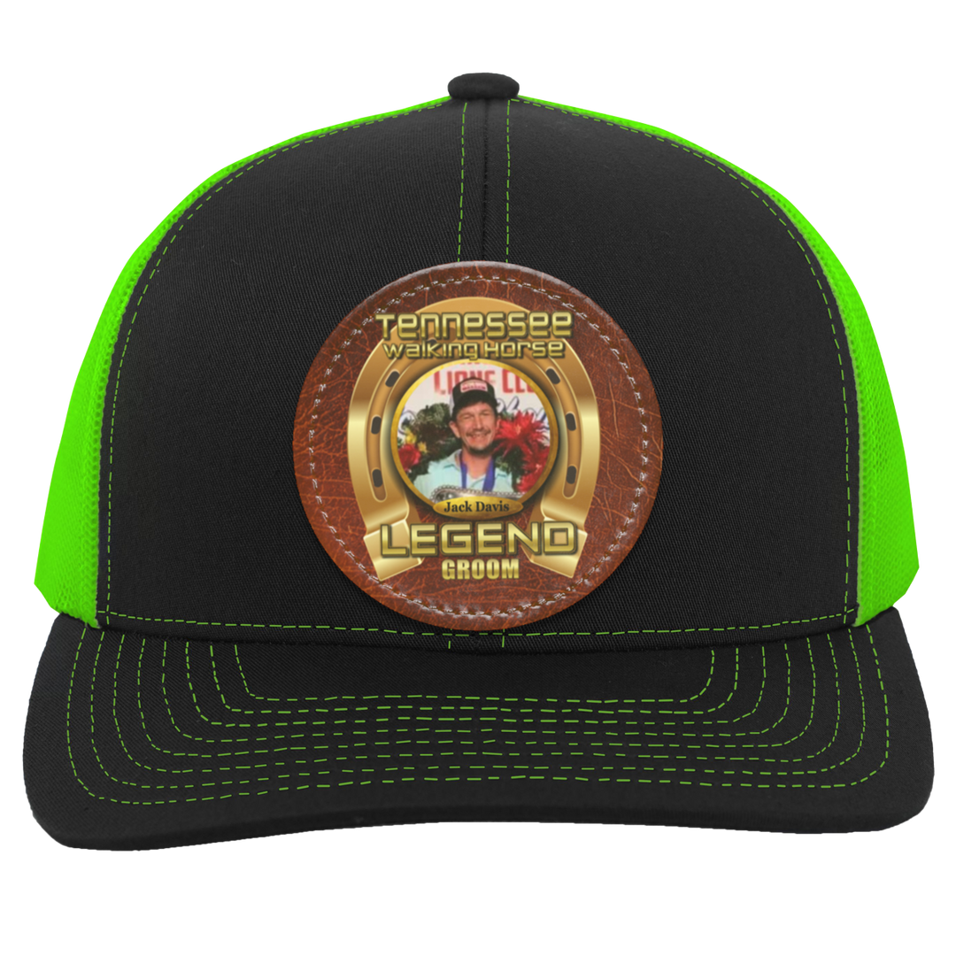 JACK DAVIS (TWH LEGENDS) HAT 104C Trucker Snap Back - Patch