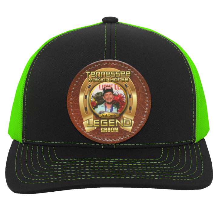 JACK DAVIS (TWH LEGENDS) HAT 104C Trucker Snap Back - Patch