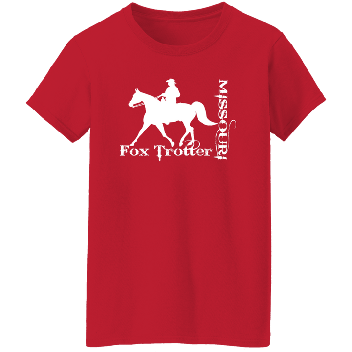 MISSOURI FOX TROTTER (white) 4HORSE G500L Ladies&