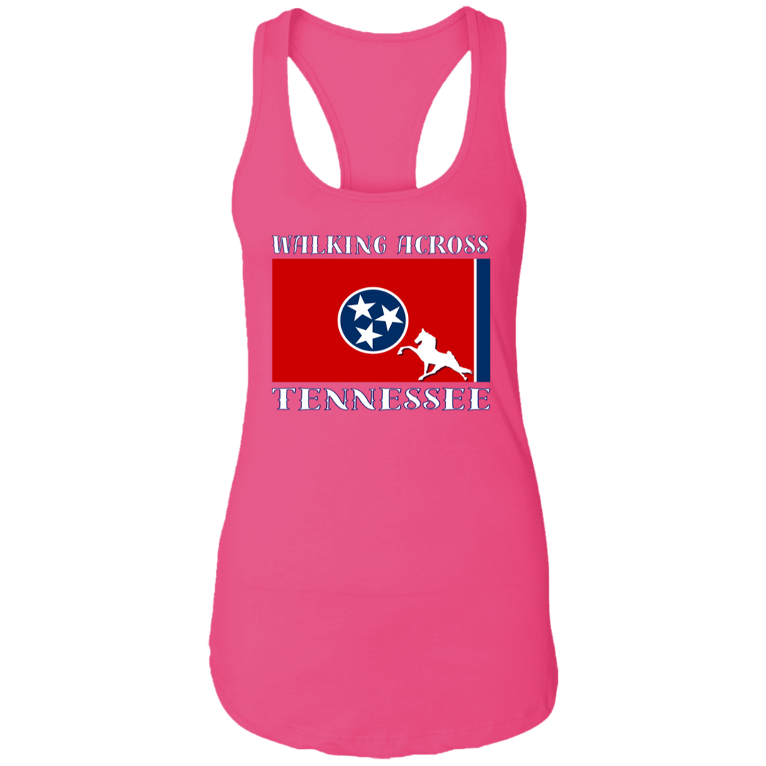 Walking Across Tennessee NL1533 Ladies Ideal Racerback Tank