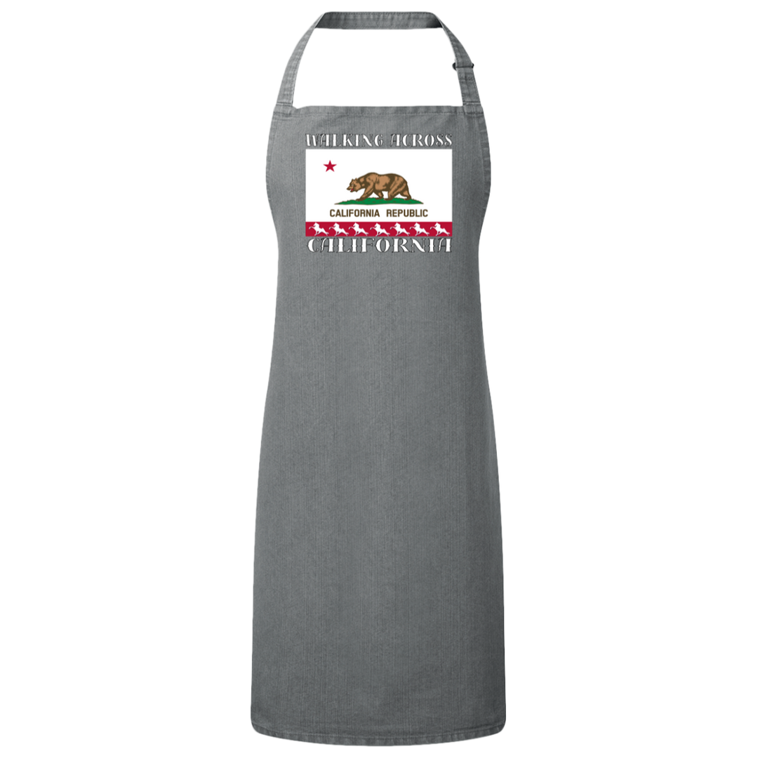 Walking Across California RP150 Sustainable Unisex Bib Apron