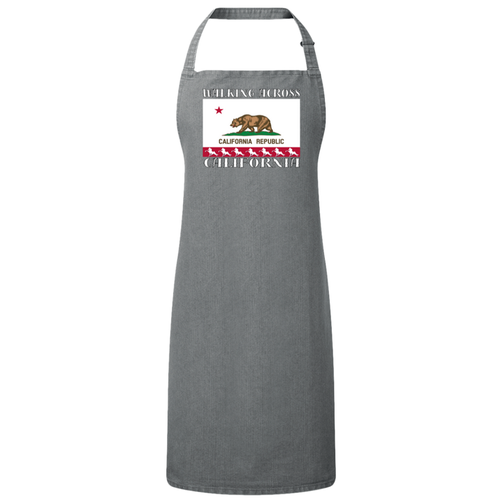 Walking Across California RP150 Sustainable Unisex Bib Apron