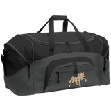 TENNESSEE WALKING HORSE DESIGN 3 JMD (BURBURY) BG99 Colorblock Sport Duffel