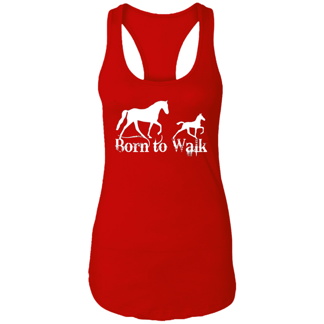 BORN TO WALK NL1533 Ladies Ideal Racerback Tank