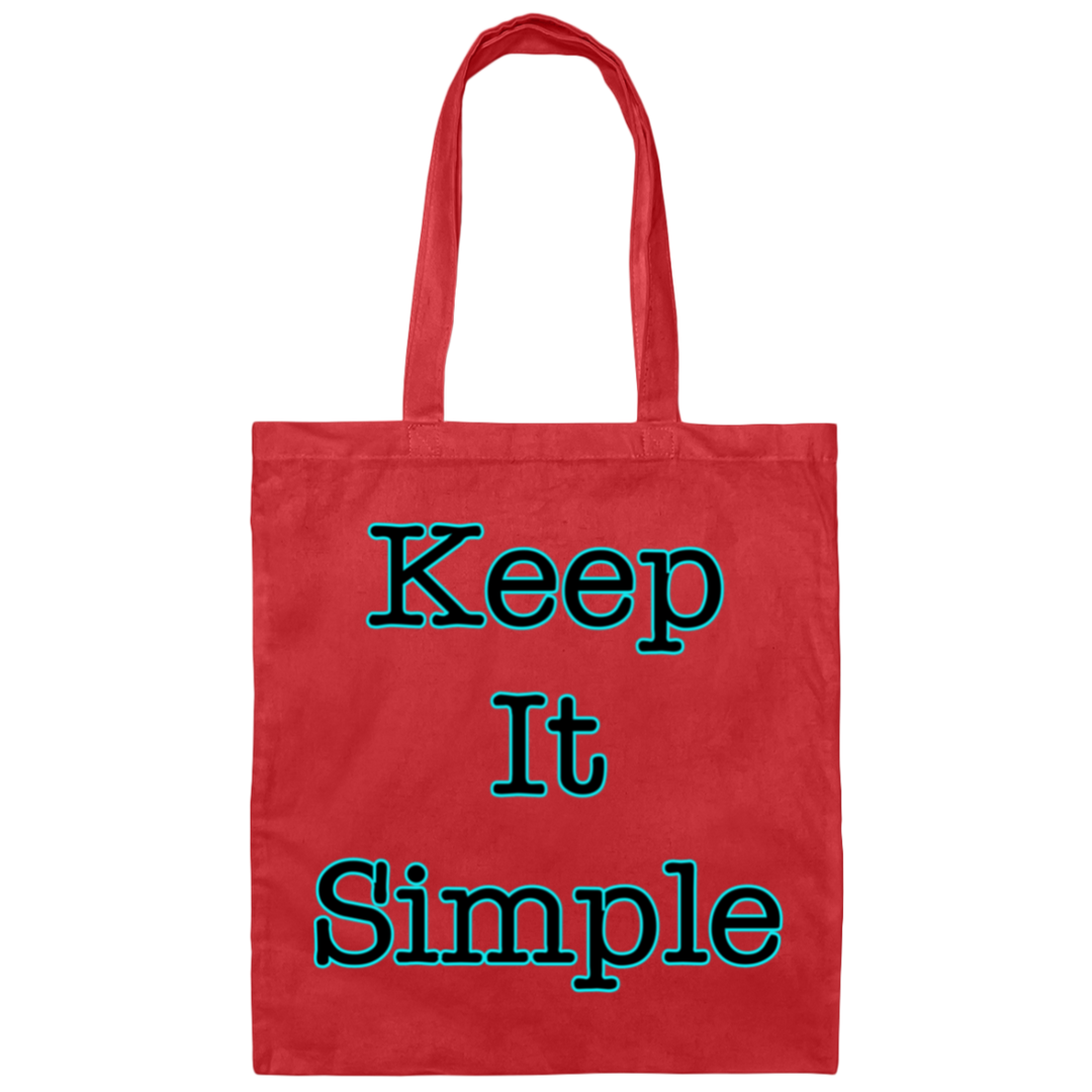 KEEP IT SIMPLE BE007 Canvas Tote Bag