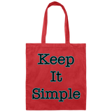 KEEP IT SIMPLE BE007 Canvas Tote Bag