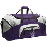 BLACKBURN STABLES (WHITE) BG99 Colorblock Sport Duffel