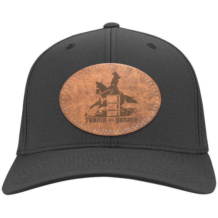 TURNIN AND BURNIN ON LEATHER CP80 Twill Cap - Patch