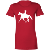 Missouri Fox Trotter LADY FINAL ART WHITE 6004 Ladies' Favorite T-Shirt