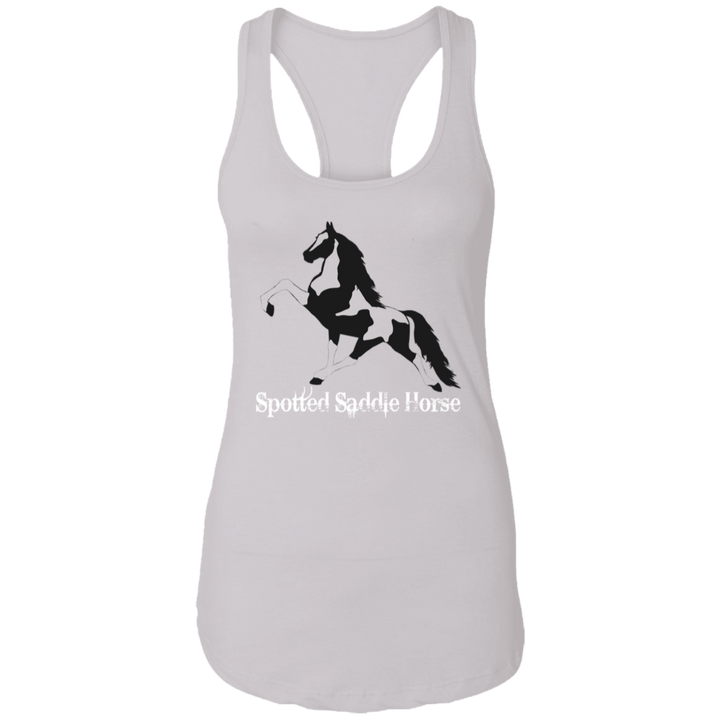 Spotted Saddle Horse NL1533 Ladies Ideal Racerback Tank