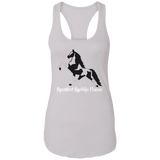 Spotted Saddle Horse NL1533 Ladies Ideal Racerback Tank