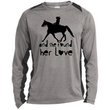 SHE FOUND HER LOVE FOX TROTTER TUMBLER ART - Copy ST361LS Long Sleeve Heather Colorblock Performance Tee