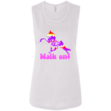 TIE DYE WALK ON B8803 Ladies' Flowy Muscle Tank