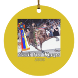 WGC CASH FOR KEEPS SUBORNC Circle Ornament