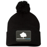 DISCOVERY PLACE RECTANGLE PATCH SP15 Pom Pom Knit Cap - Patch