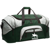 Dressage style 1(WHITE) 4HORSE BG99 Colorblock Sport Duffel