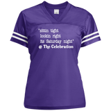 SITTIN TIGHT LOOKIN RIGHT (WHT) LST307 Ladies' Replica Jersey