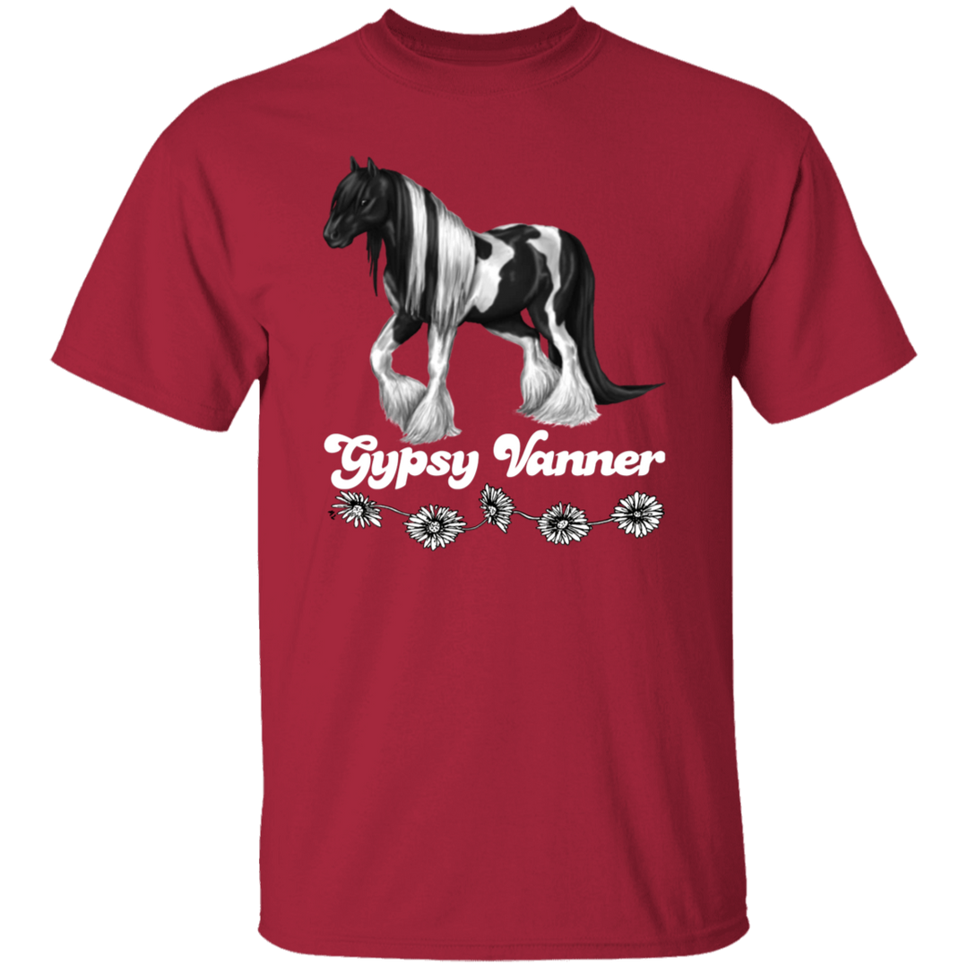 GYPSY VANNER 4HORSE (WHITE) G500 5.3 oz. T-Shirt