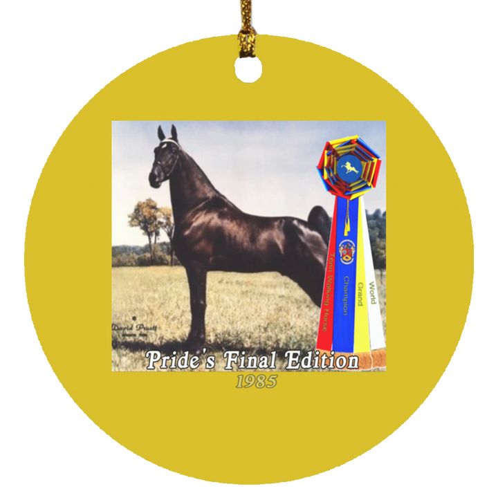 WGC PRIDES FINAL EDITION SUBORNC Circle Ornament