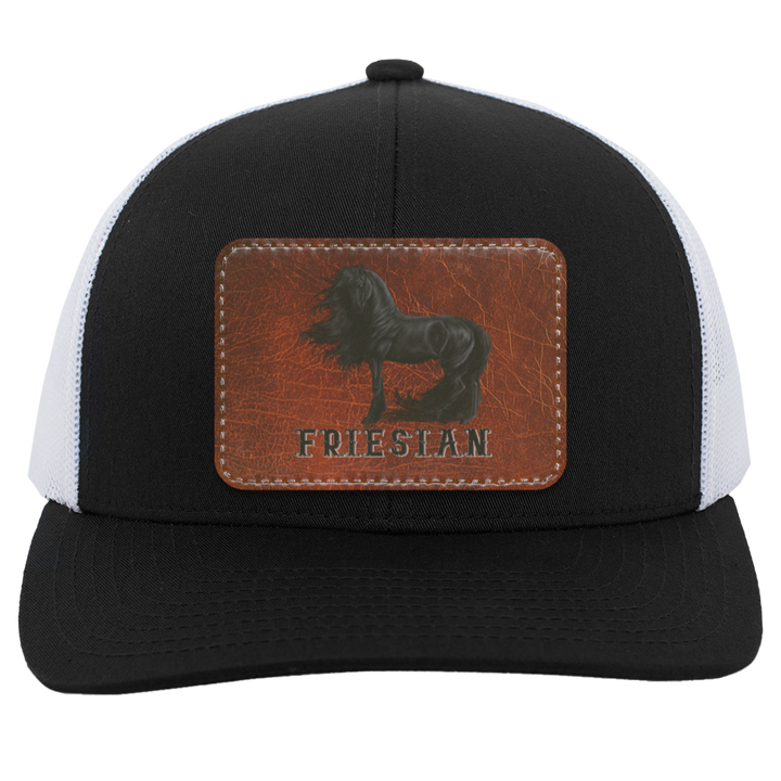 FRIESIAN ON LEATHER 104C Trucker Snap Back - Patch