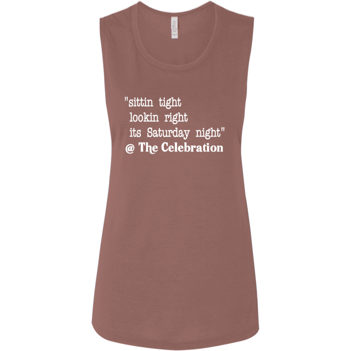 SITTIN TIGHT LOOKIN RIGHT (WHT) B8803 Ladies&