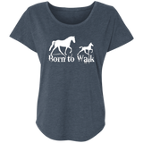 BORN TO WALK NL6760 Ladies' Triblend Dolman Sleeve