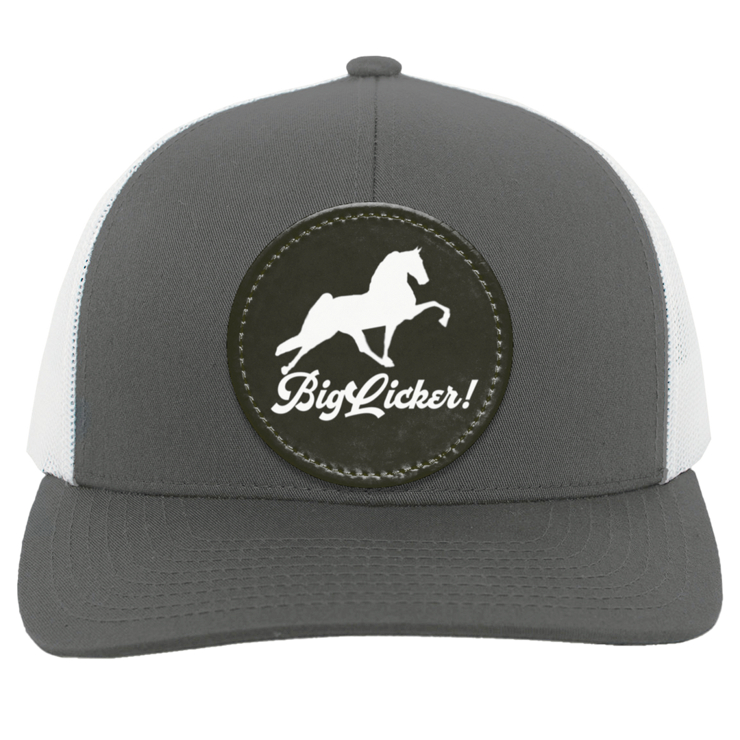 BIG LICKER OVAL 104C Trucker Snap Back - Patch