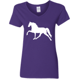 Tennessee Walking Horse (Pleasure) - Copy G500VL Ladies' 5.3 oz. V-Neck T-Shirt