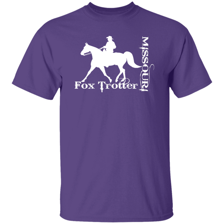 MISSOURI FOX TROTTER (white) 4HORSE G500 5.3 oz. T-Shirt