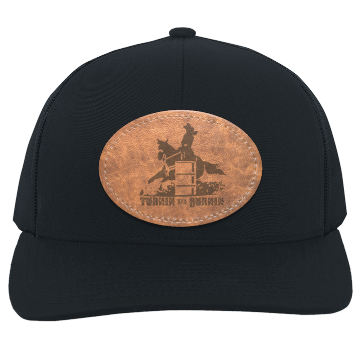 TURNIN AND BURNIN ON LEATHER 104C Trucker Snap Back - Patch