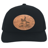 TURNIN AND BURNIN ON LEATHER 104C Trucker Snap Back - Patch