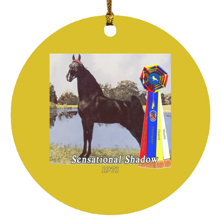 WGC SENSATIONAL SHADOW SUBORNC Circle Ornament