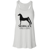 MORGAN STYLE 1 4HORSE B8800 Flowy Racerback Tank