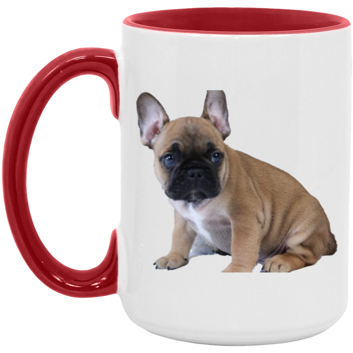 FRENCHIE PUPPY (4) AM15OZ 15oz. Accent Mug