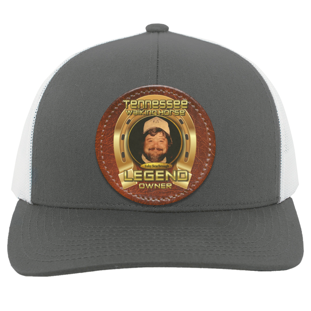 TOBY SCARBROUGH (TWH LEGENDS) HAT 104C Trucker Snap Back - Patch