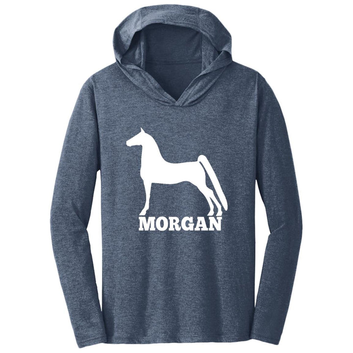 Morgan DM139 Triblend T-Shirt Hoodie