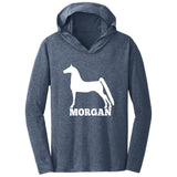 Morgan DM139 Triblend T-Shirt Hoodie