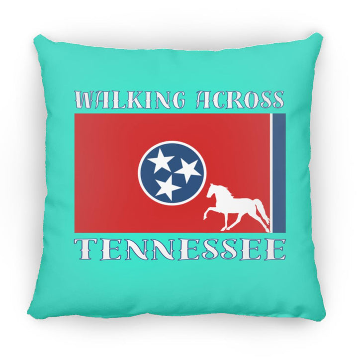 Walking Across Tennessee (Pleasure) ZP16 Medium Square Pillow