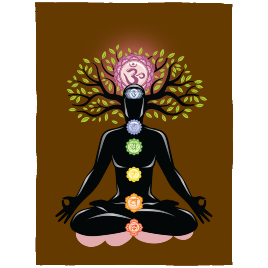 CHAKRAS PLUSH BLANKET (12 STYLES AND SIZES)
