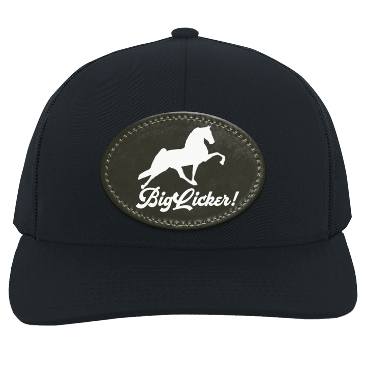 BIG LICKER PATCH HATTRUCKER HAT ( THREE SHAPES-12 COLORS AND STYLES)