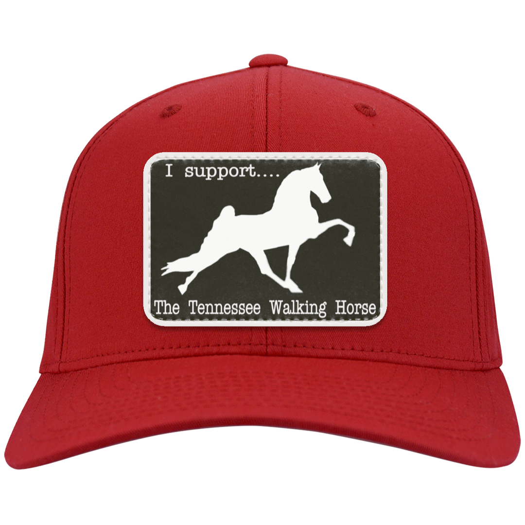 I SUPPORT THE TWH -RECTANGLE CP80 Twill Cap - Patch