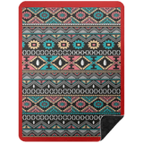 AZTEC 1 BSHL Premium Black Sherpa Blanket 60x80