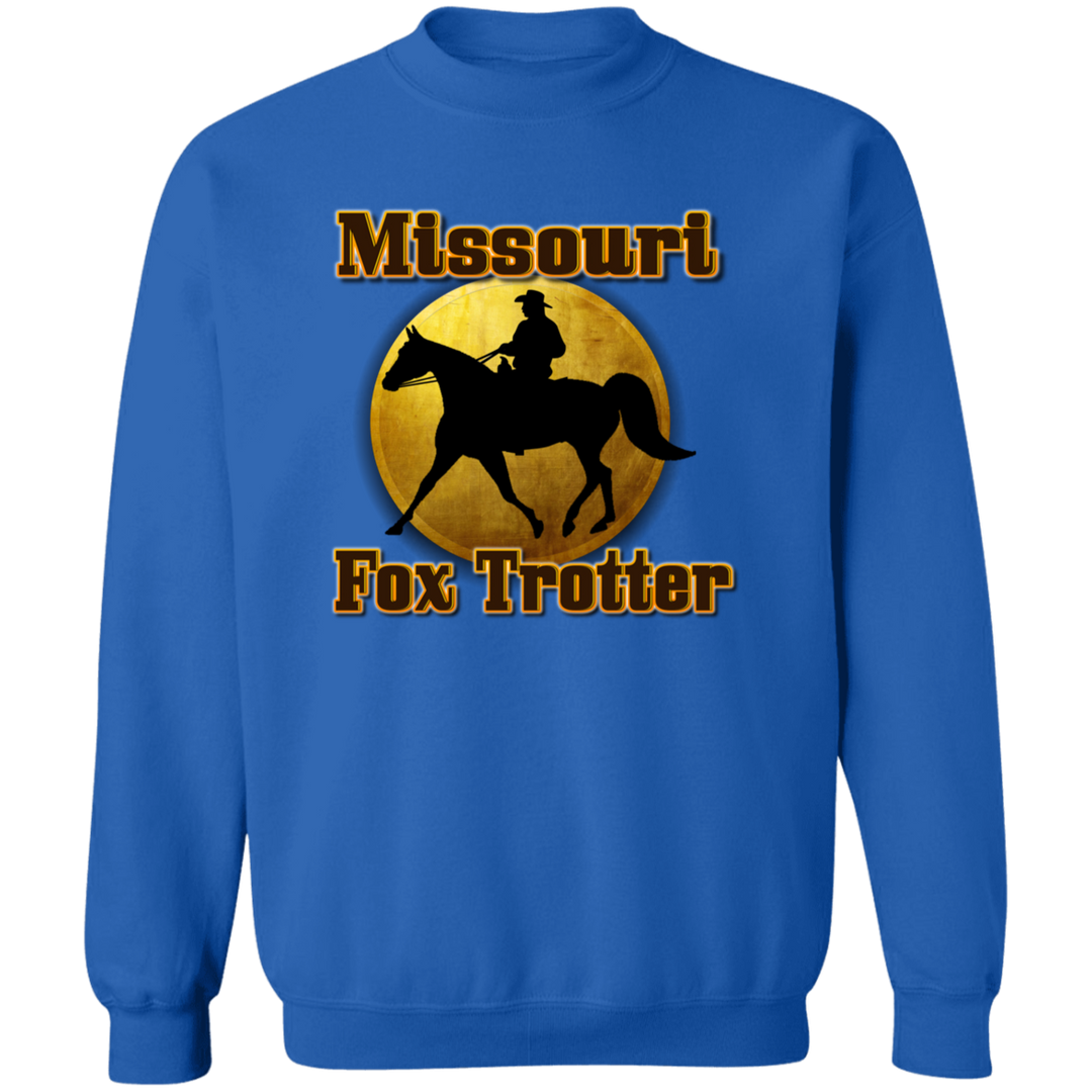 MISSOURI FOX TROTTER 1 Z65x Pullover Crewneck Sweatshirt 8 oz (Closeout)