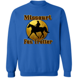 MISSOURI FOX TROTTER 1 Z65x Pullover Crewneck Sweatshirt 8 oz (Closeout)
