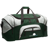 DISCOVERY PLACE LOGO 2023 DESIGN 1 BG99 Colorblock Sport Duffel