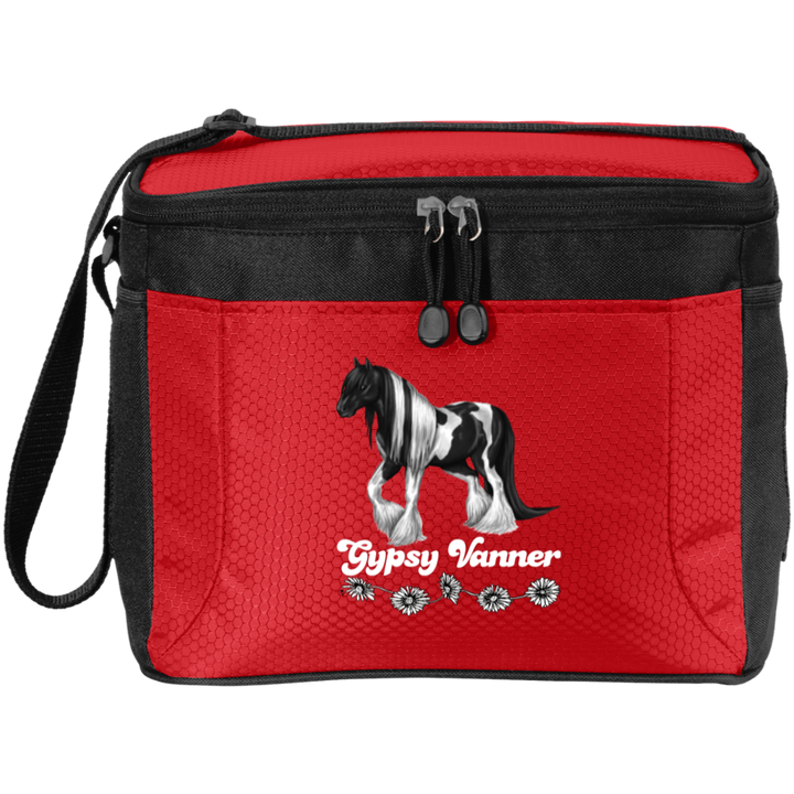 GYPSY VANNER 4HORSE (WHITE) BG513 12-Pack Cooler