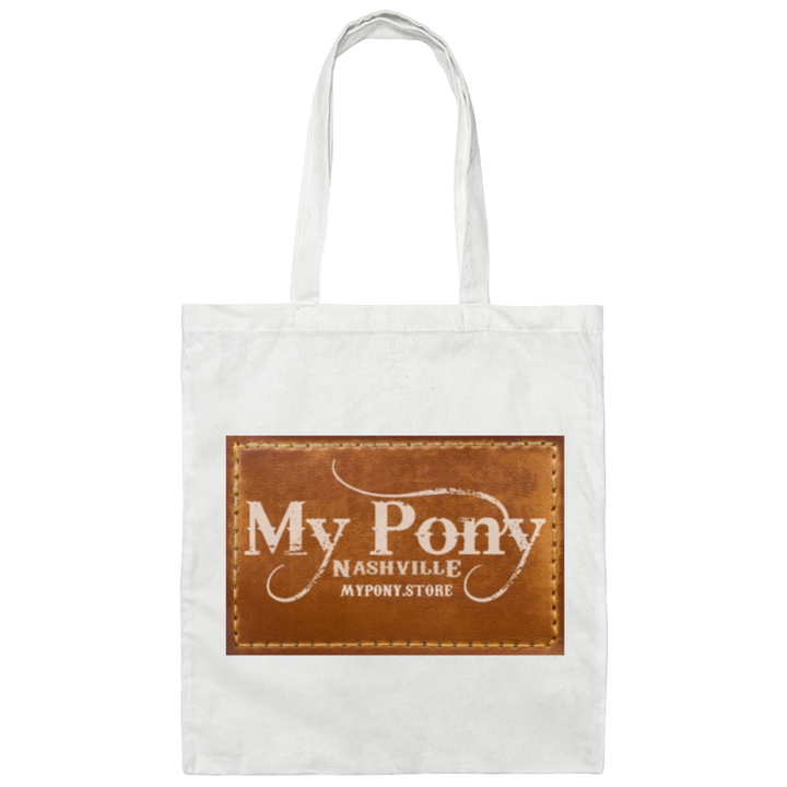 MY PONY NASHVILLE BRAND BE007 Canvas Tote Bag