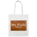 MY PONY NASHVILLE BRAND BE007 Canvas Tote Bag