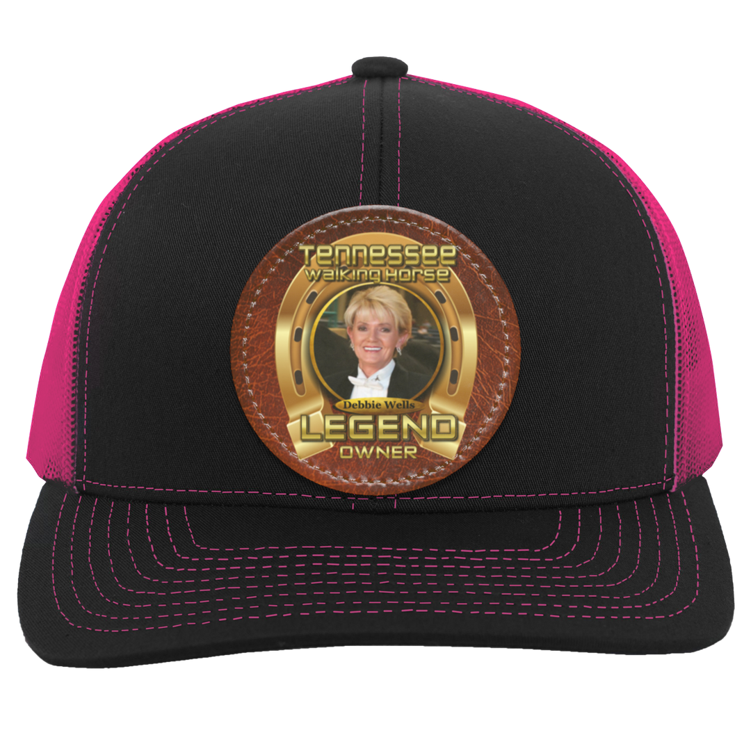 DEBBIE WELLS (TWH LEGENDS) HAT 104C Trucker Snap Back - Patch